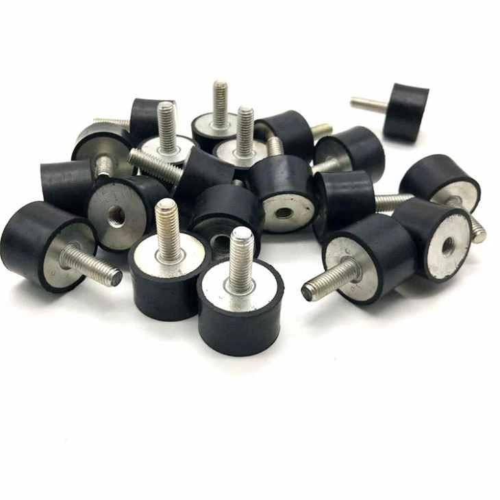 M6 Male Female End Rubber Vibration Mount Isolator Damper 20mm X 25mm